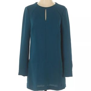 Shoshanna Teal Shift Dress